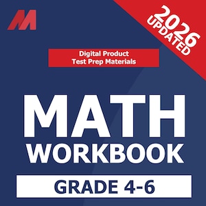 Math Workbook Grade 4-6 - Mathematics Book 4th Grade, 5th Grade, 6th Grade - Numbers, Statistics, Probability, Patterns, Shape, Space