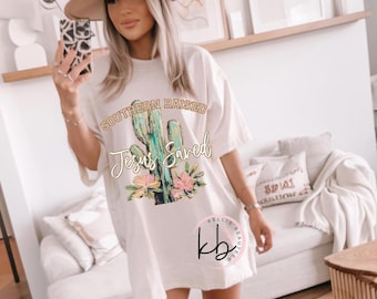 Southern Raised Jesus Saved Tee