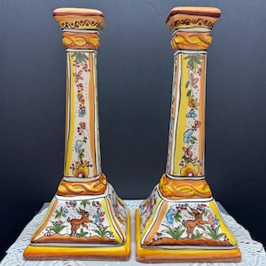 HOLU, Made in Portugal Ceramic Candle Sticks