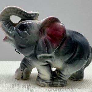 Glazed Elephant with Trunk Up