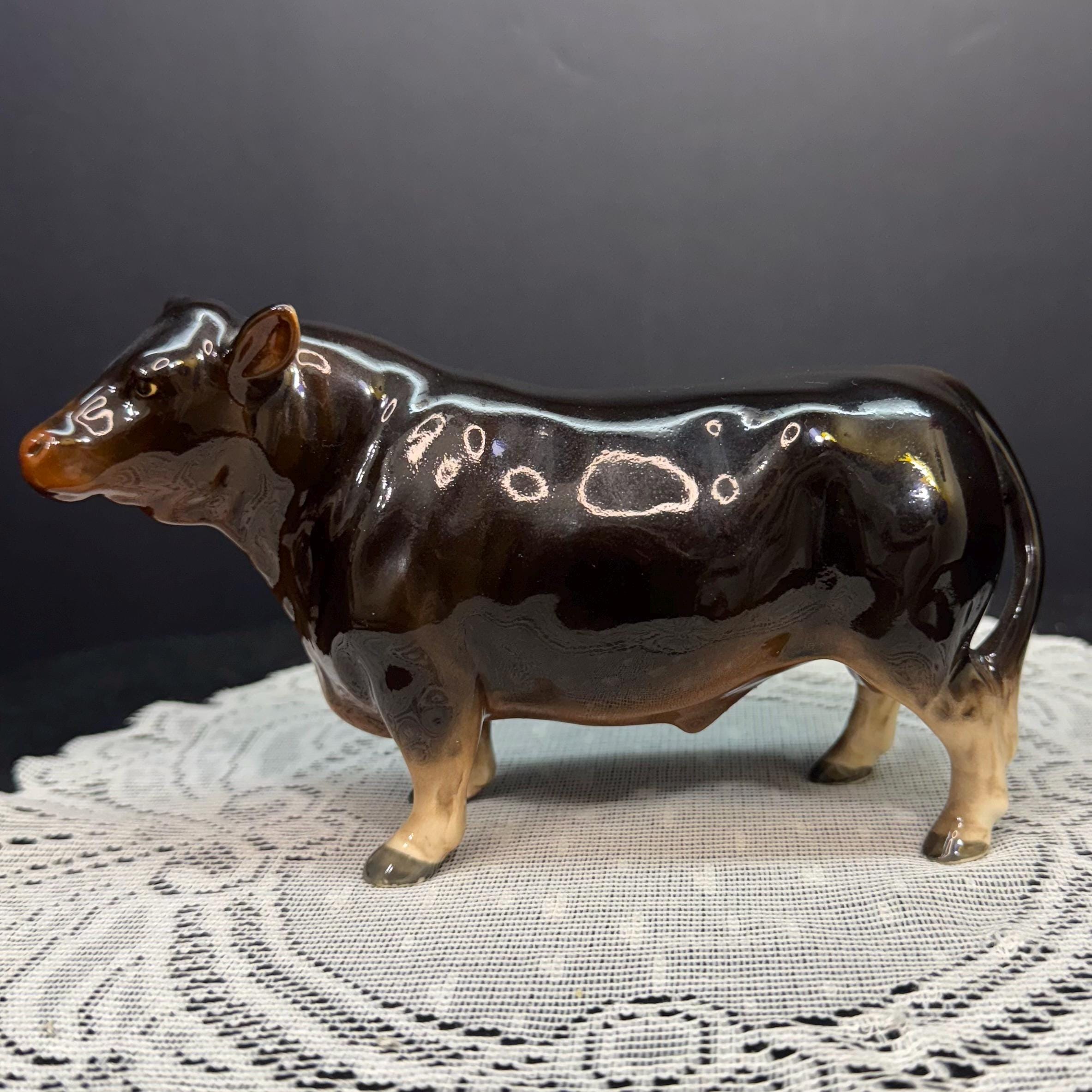Red Bull Figurine - Etsy