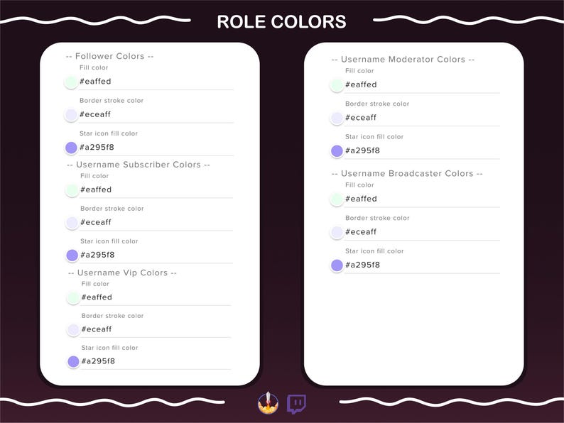 Minimalistic Twitch Chat Widget: Coquette Overlay With Custom Alerts ...