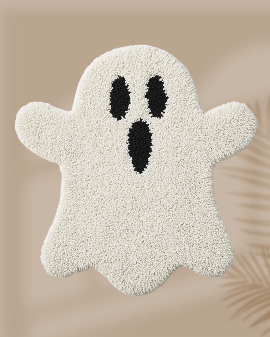 Handmade Tufted Ghost Rug: Spooky Halloween Decor - Etsy