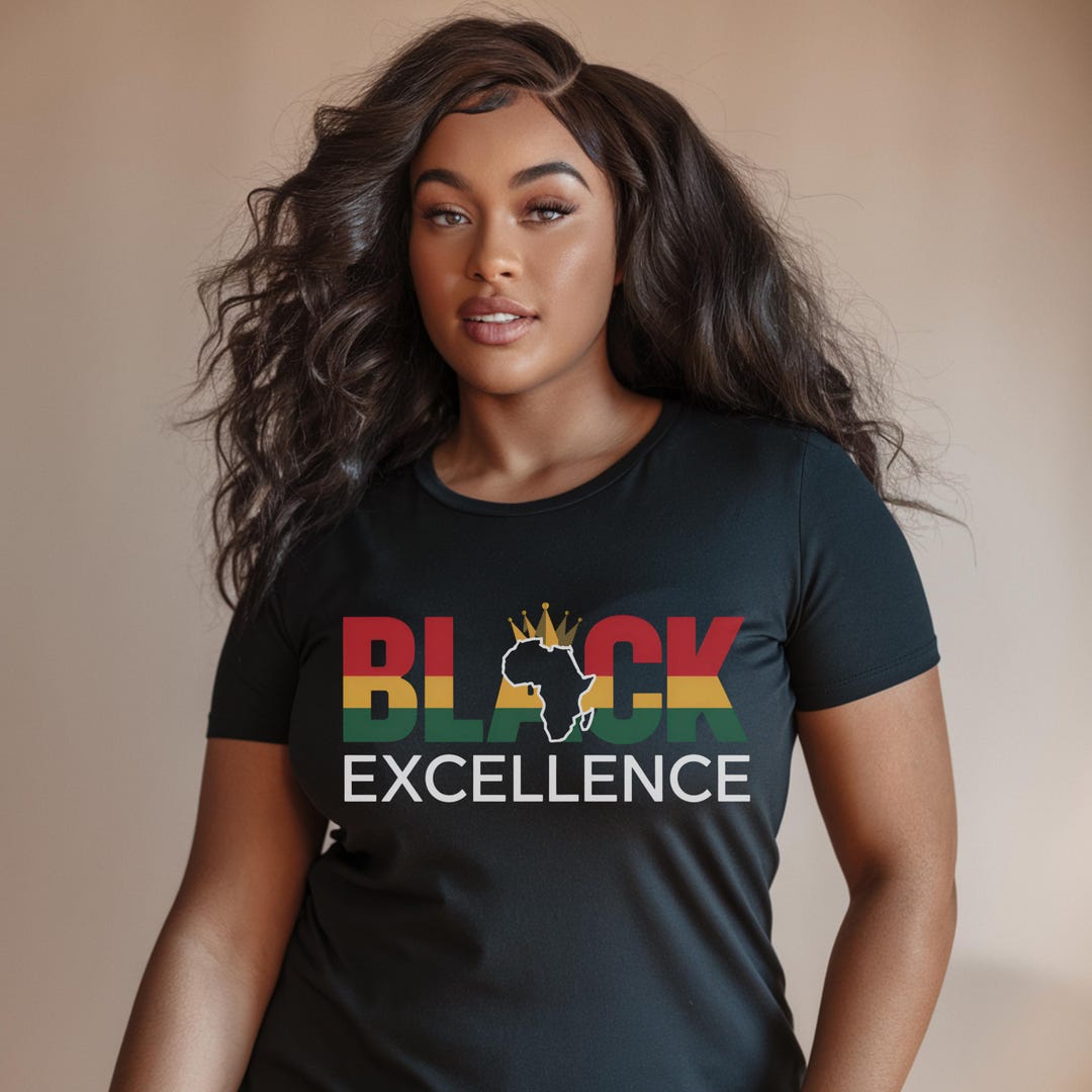 Black Excellence 2025 PNG, Black History Month, BLM, for the Culture ...