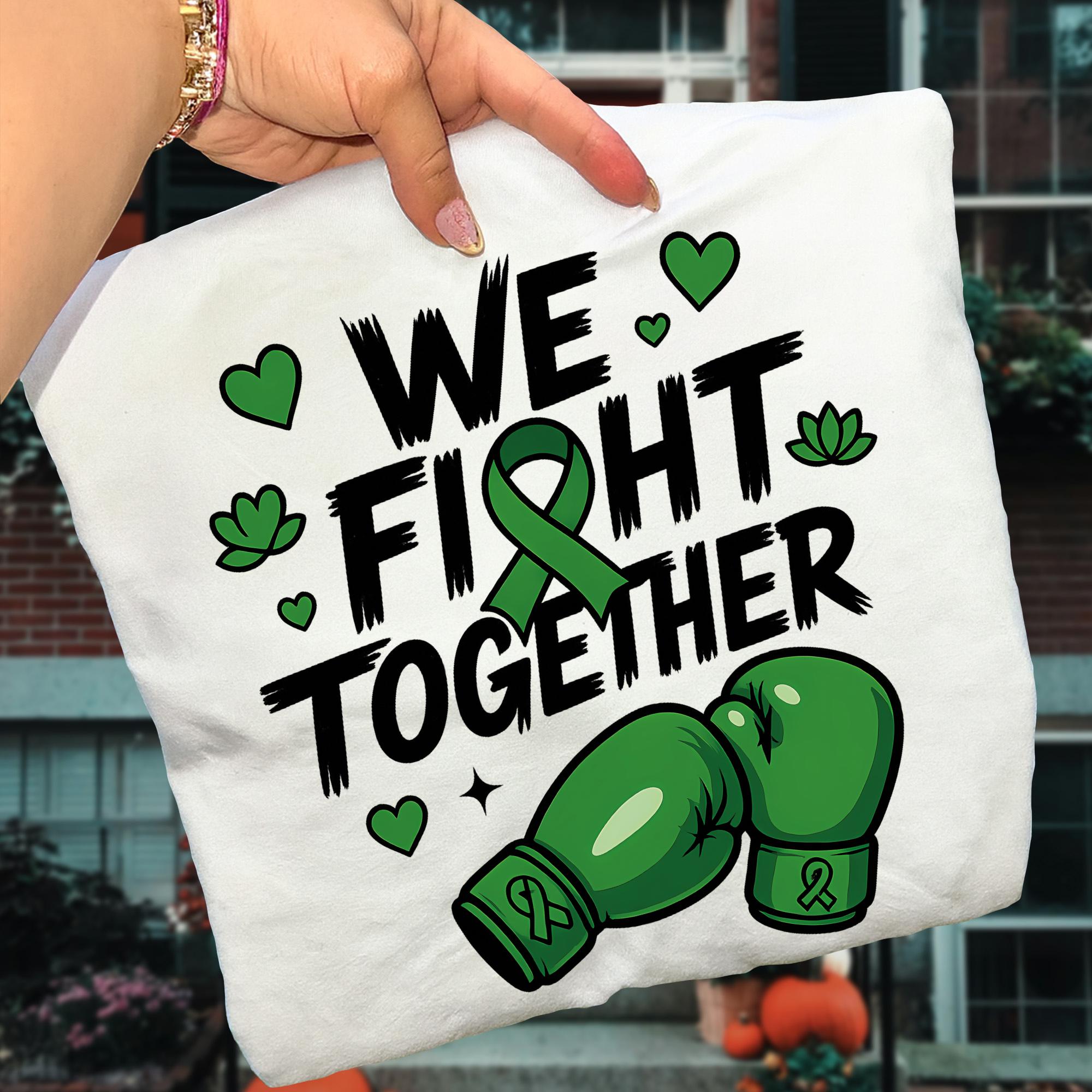 Luchamos juntos PNG / Diseño de sublimación de cinta de conciencia verde /  Guantes de boxeo de apoyo renal para la salud mental y la enfermedad de  Lyme / Descarga digital - Etsy México, image size:2000x2000