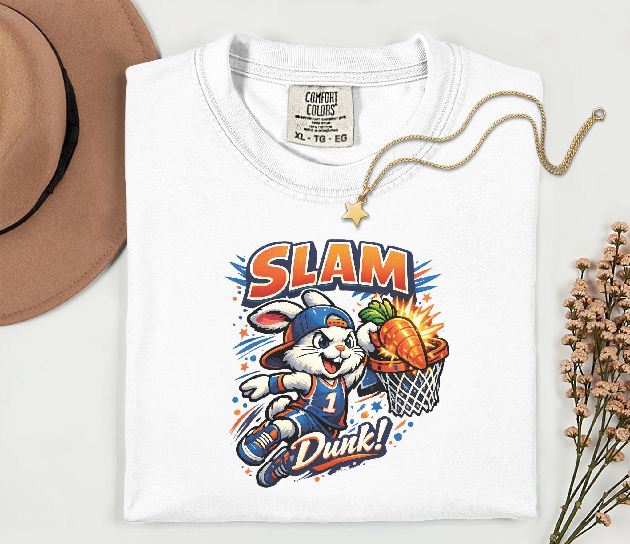 Slam Rabbit Bunny Slam Dunk PNG, Rabbit Basketball Digital Art, Cartoon Design, T ...