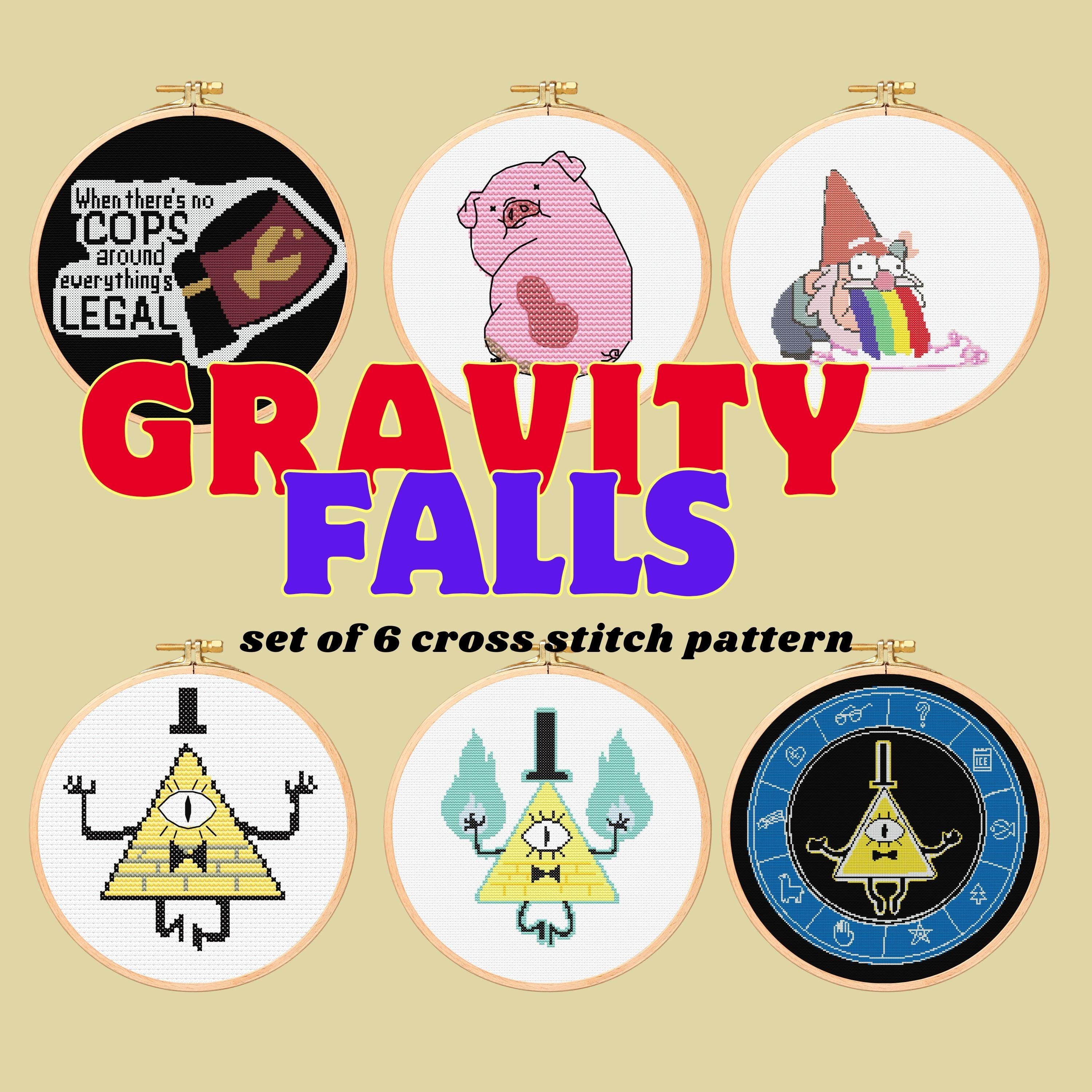 Cross Stitch Gravity Falls - Etsy
