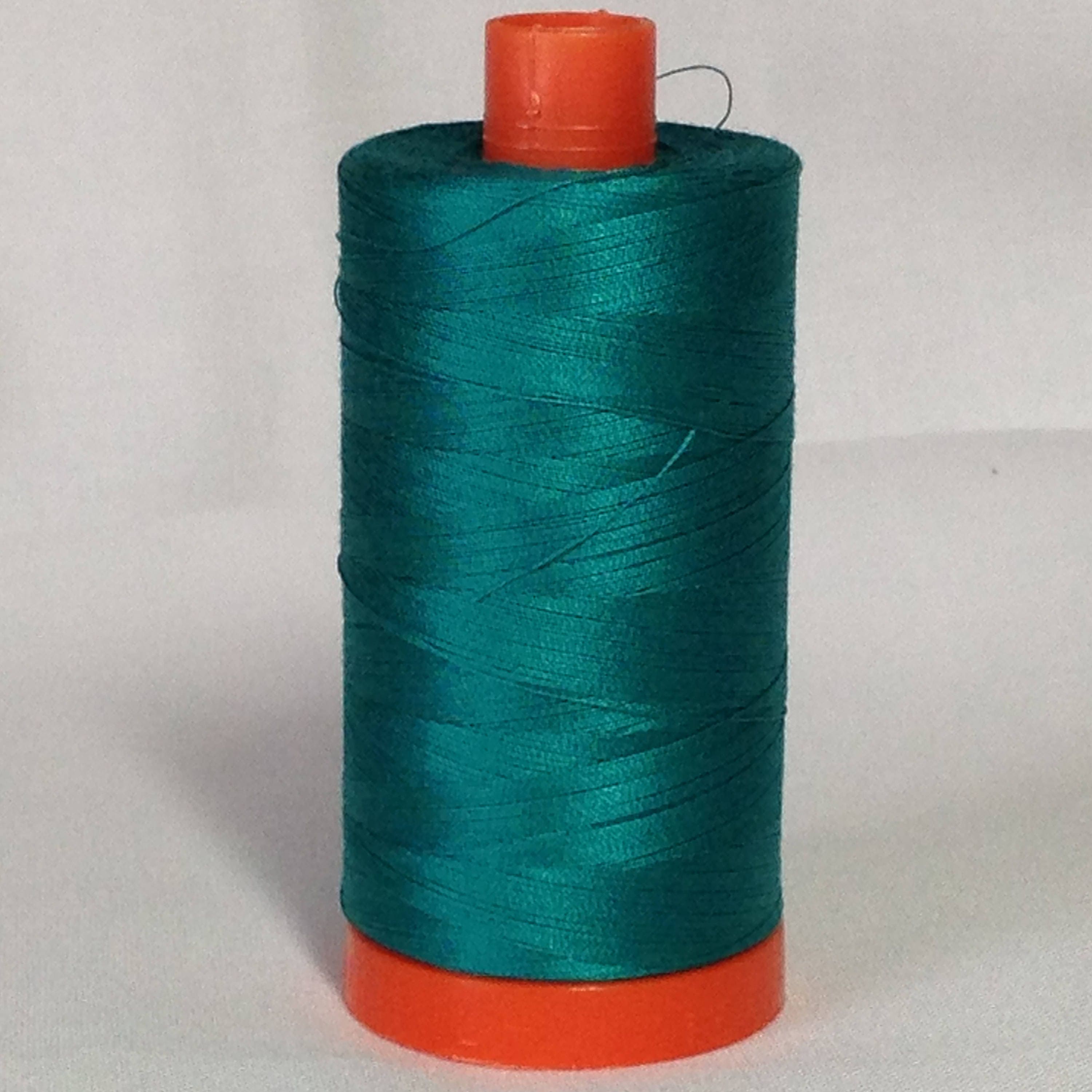 Aurifil Thread 4093 Jade Cotton Mako 50 Wt 1422 Yard Spool 