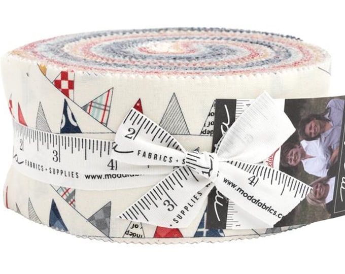 Vintage Jelly Roll by Sweetwater for Moda Fabrics 55650JR 40 2.5" X 42 ...