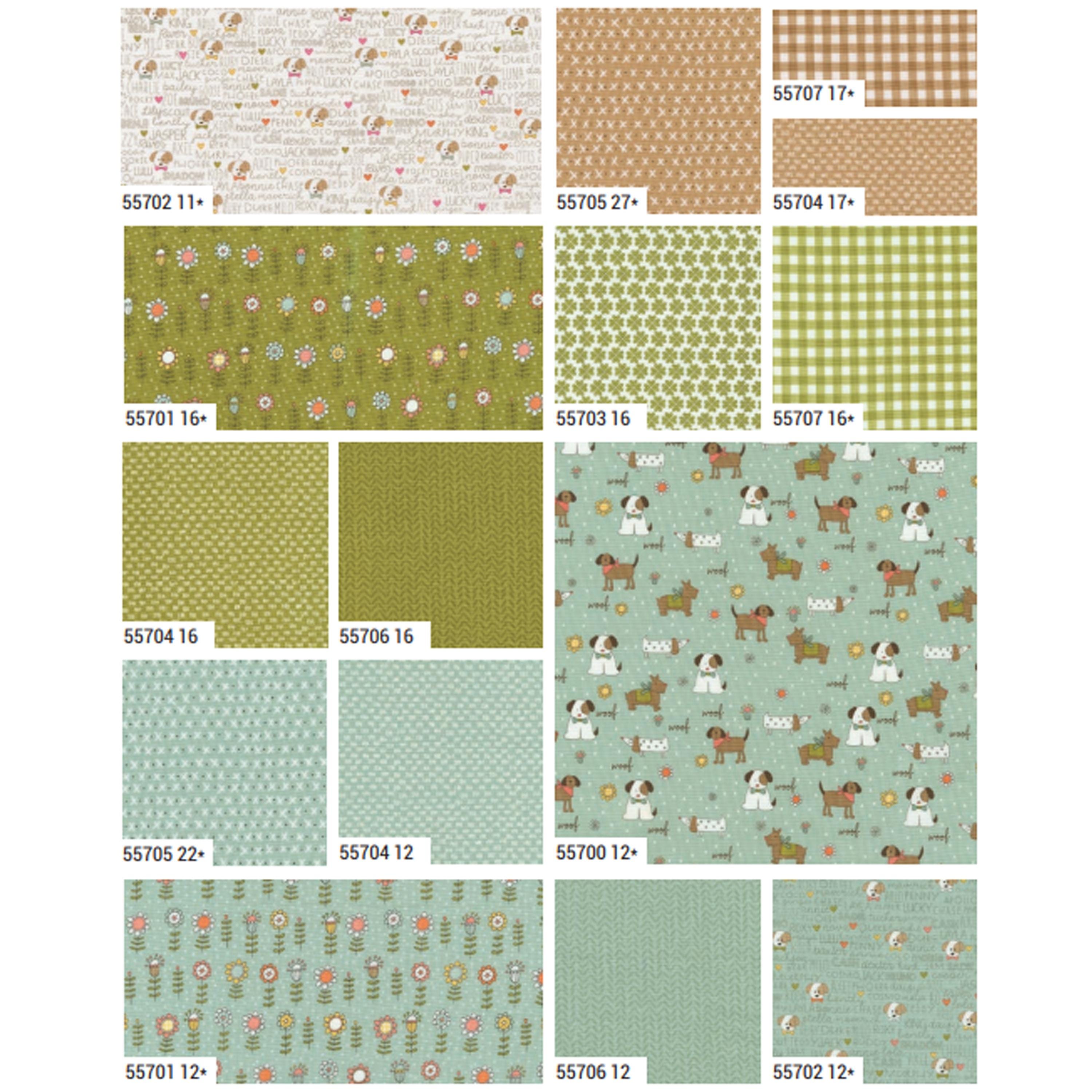 Lucky Jelly Roll by Sweetwater for Moda Fabrics 55700JR 40 2.5" X 42 ...