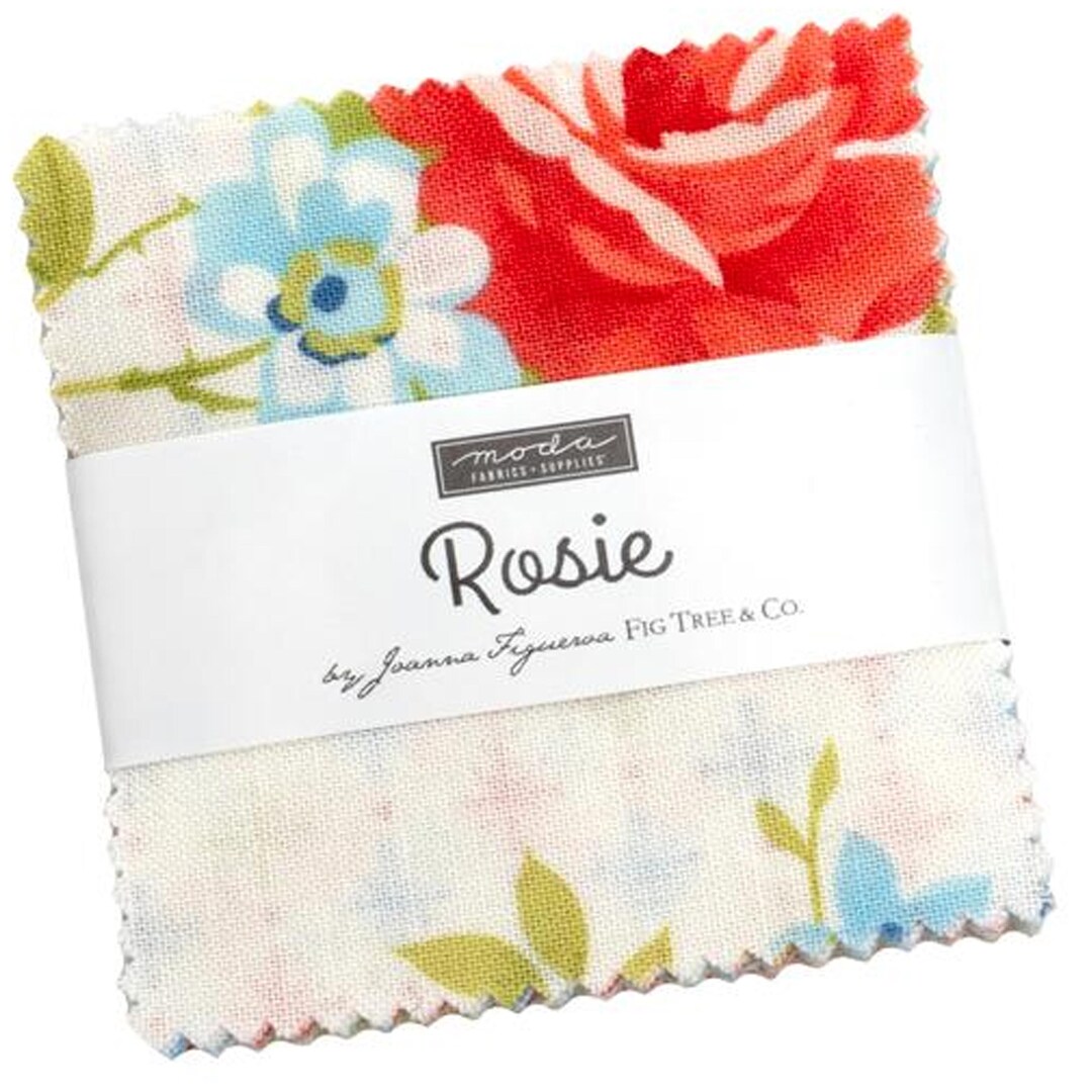 Rosie Mini 2.5" Charm Pack by Fig Tree & Co. for Moda Fabrics 35420MC ...
