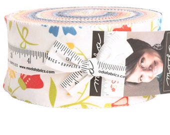 Sunwashed Jelly Roll by Corey Yoder for Moda Fabrics 29160JR 40 2.5" x 42" Fabric Strips