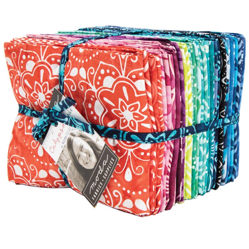 Calypso Batiks 34 Fat Quarter Bundle by Kate Spain for Moda Fabrics 27258AB