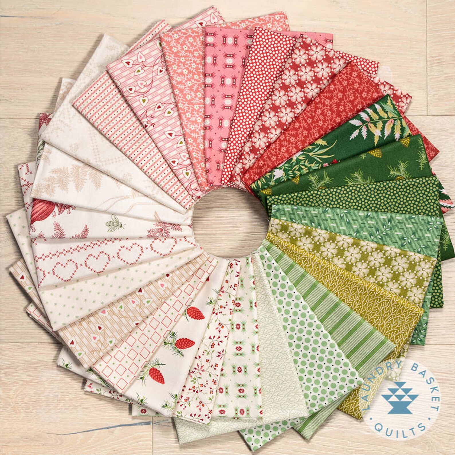 Noel Jelly Roll by Edyta Sitar of Laundry Basket Quilts for Etsy UK