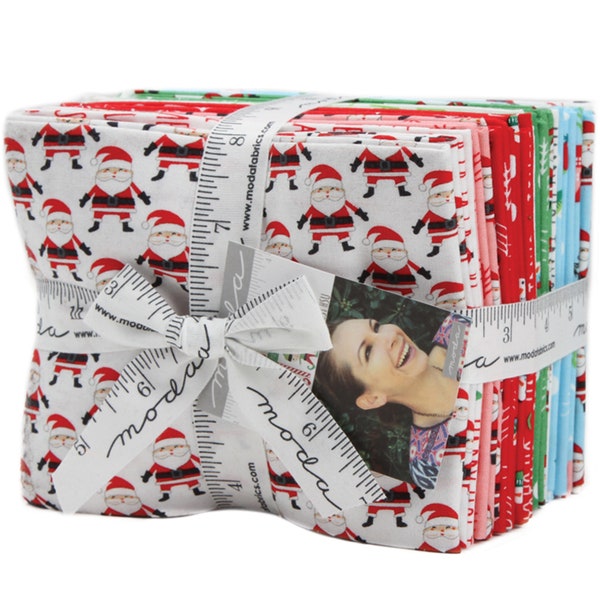 The North Pole 20 Fat Quarter Bundle + 1 Fabric Panel by Stacy Iest Hsu for Moda 20580AB