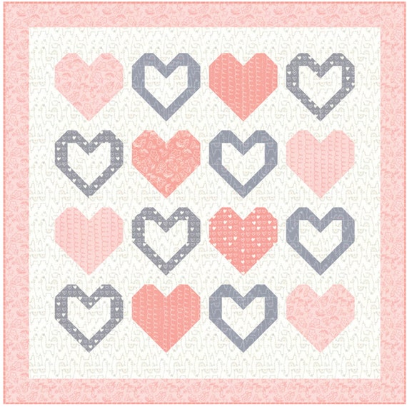 Moda Fabric Soft and Sweet Flannel Grey /& Yellow Junior Layer Cake Patchwor...