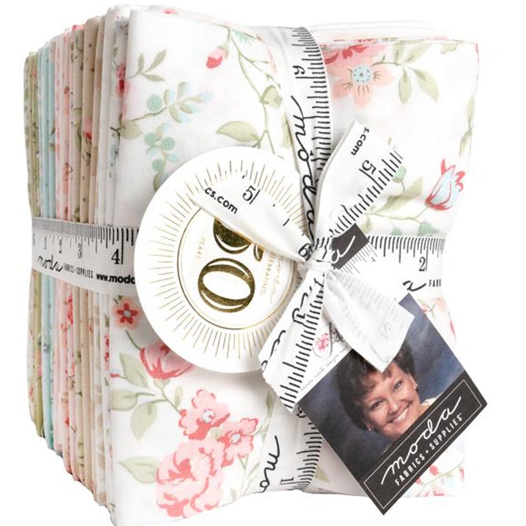 Abide 30 Fat Quarter Bundle by Brenda Riddle Designs for Moda Fabrics ...