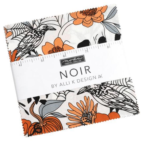 Noir Charm Pack by Alli K Designs for Moda Fabrics 11540PP 42 5" Fabric Squares