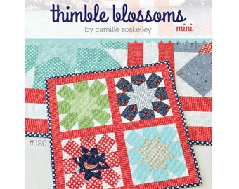 Saltwater MINI Quilt Pattern #180 by Thimble Blossoms