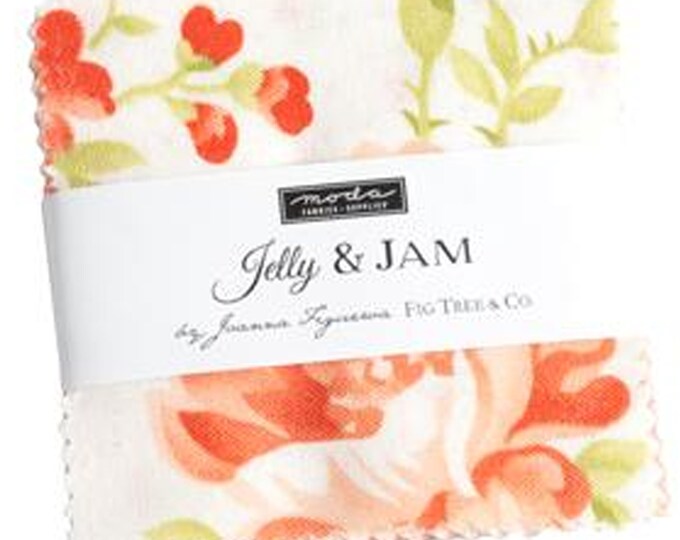 Jelly and Jam Mini 2.5" Charm Pack by Fig Tree & Co. for Moda Fabrics ...