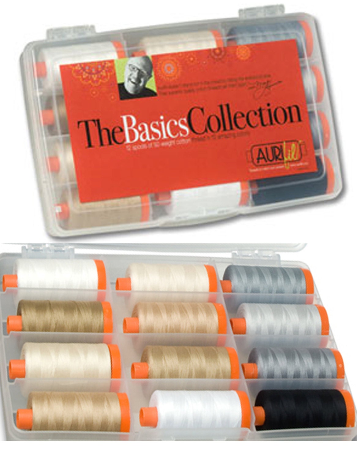 Poly-Cotton Sewing thread Production. Collection thread