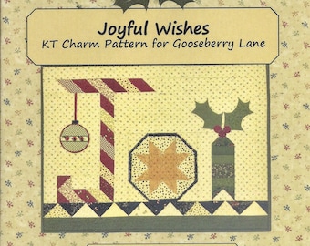 Joyful Wishes Quilt Pattern by Kansas Troubles Quilters