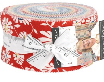 Sweet Melodies Jelly Roll by American Jane for Moda Fabrics 21810JR 40 2.5" x 42" Fabric Strips