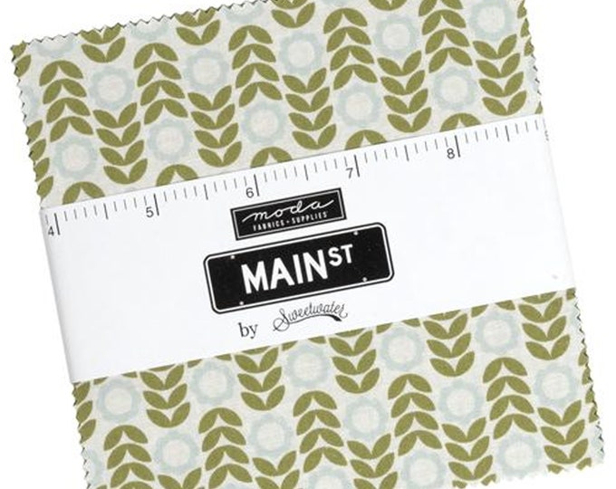 Main Street Charm Pack by Sweetwater for Moda Fabrics 55640PP 42 5 ...