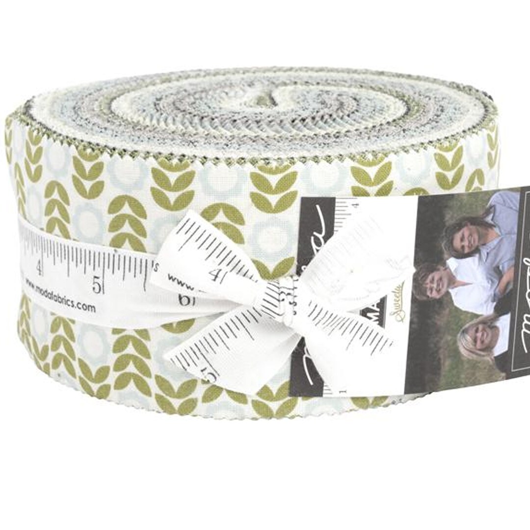 Main Street Jelly Roll by Sweetwater for Moda Fabrics 55640JR 40 2.5 X ...