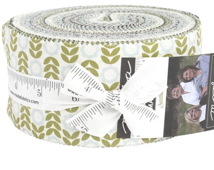 Main Street Jelly Roll by Sweetwater for Moda Fabrics 55640JR 40 2.5 X ...