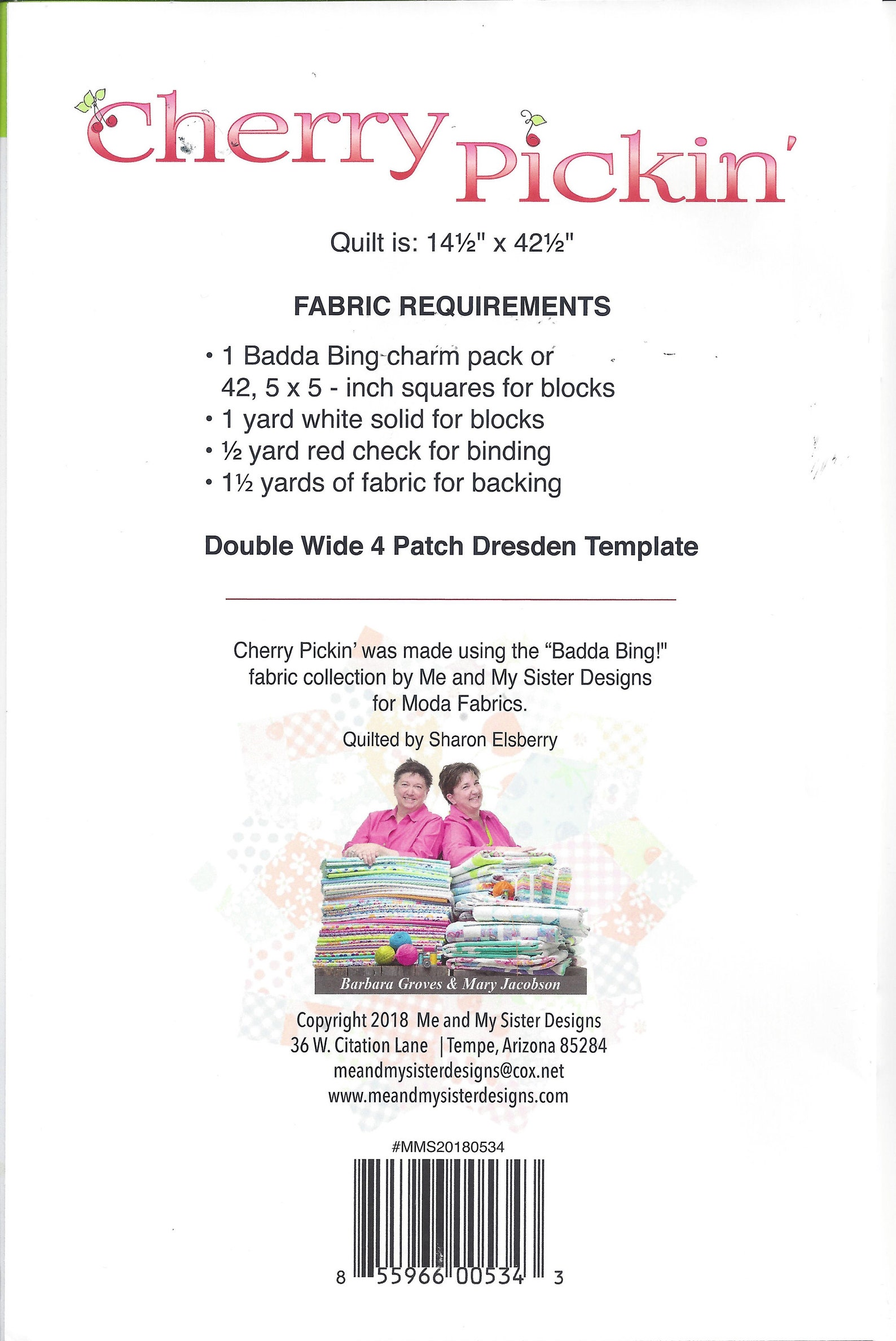 double-wide-4-patch-dresden-template-cherry-pickin-quilt-etsy