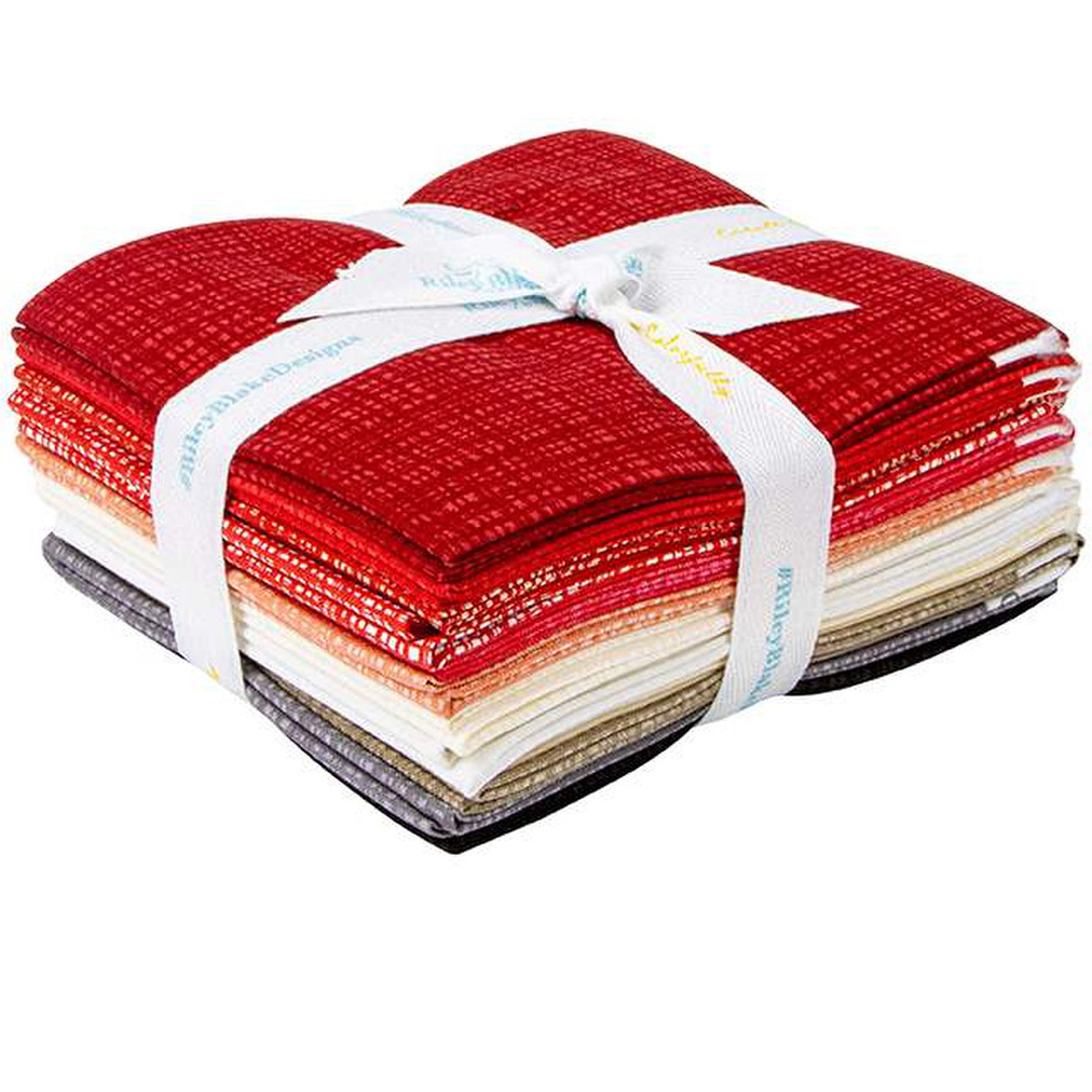 Texture Valentine 12 Fat Quarter Bundle by Sandy Gervais for Riley ...