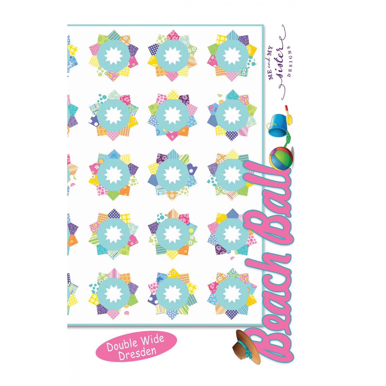 Beach Ball Quilt Pattern by Me & My Sister Designs Etsy