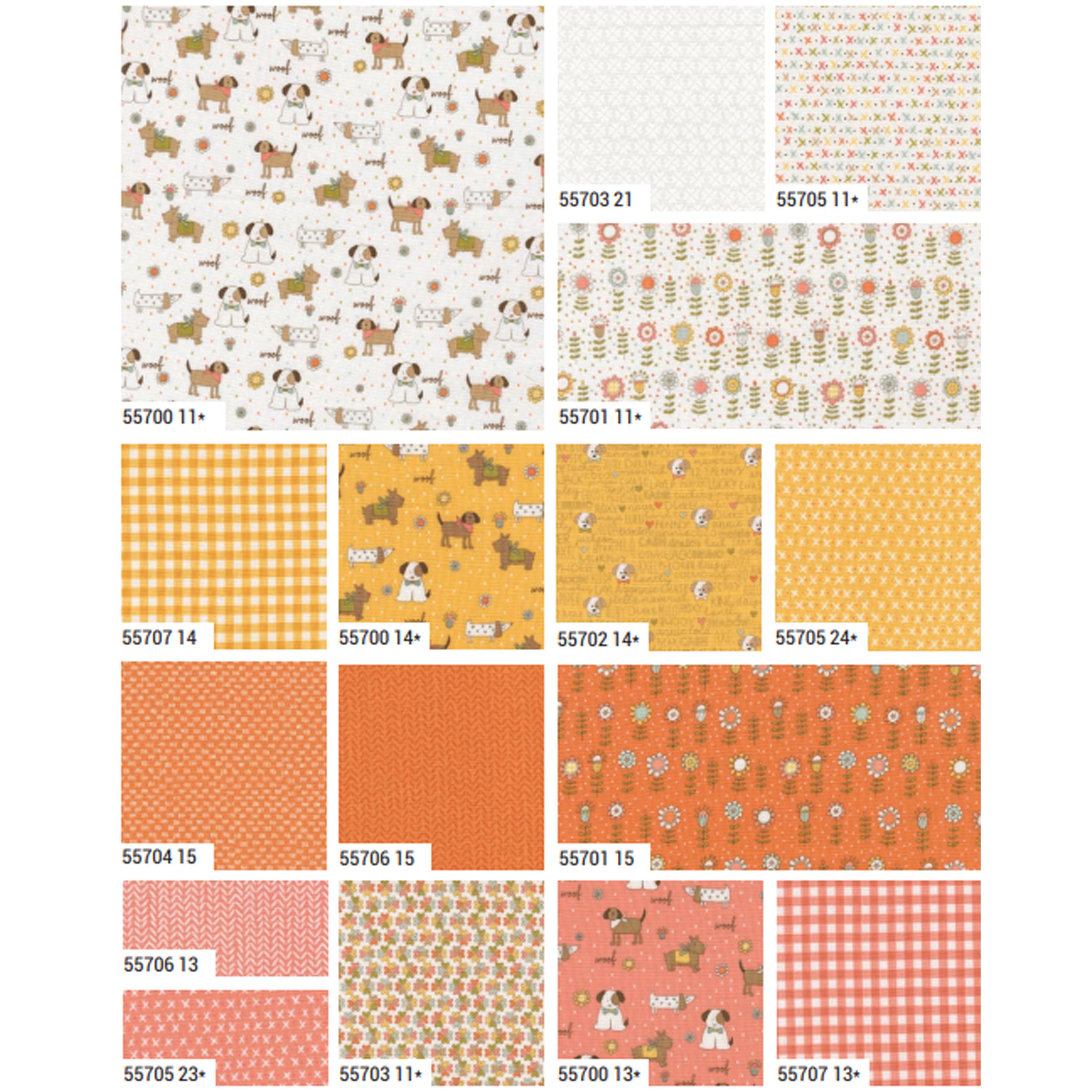 Lucky Jelly Roll by Sweetwater for Moda Fabrics 55700JR 40 2.5" X 42 ...