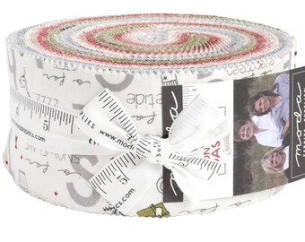 Main Street Jelly Roll by Sweetwater for Moda Fabrics 55640JR 40 2.5 X ...