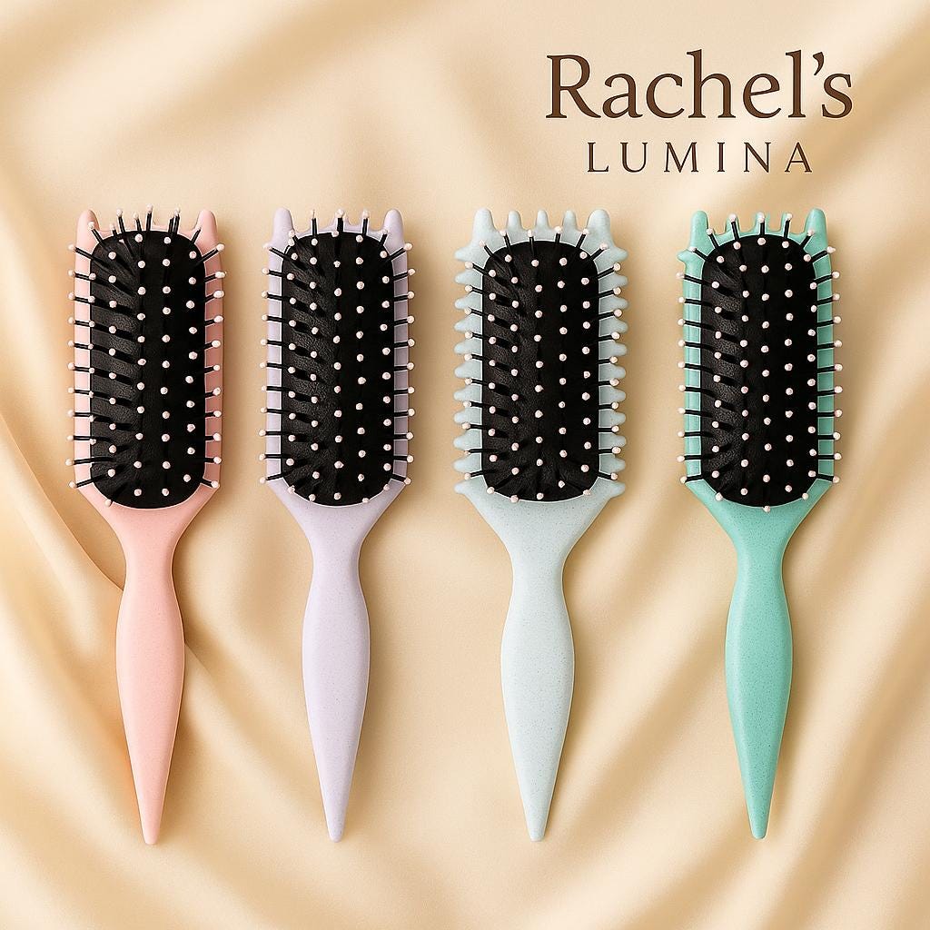 Brush for Curly Hair Detangling Wet Hair Brush for Frizz-Free Curls Scalp Massager & Curl Defining Blowout Tool