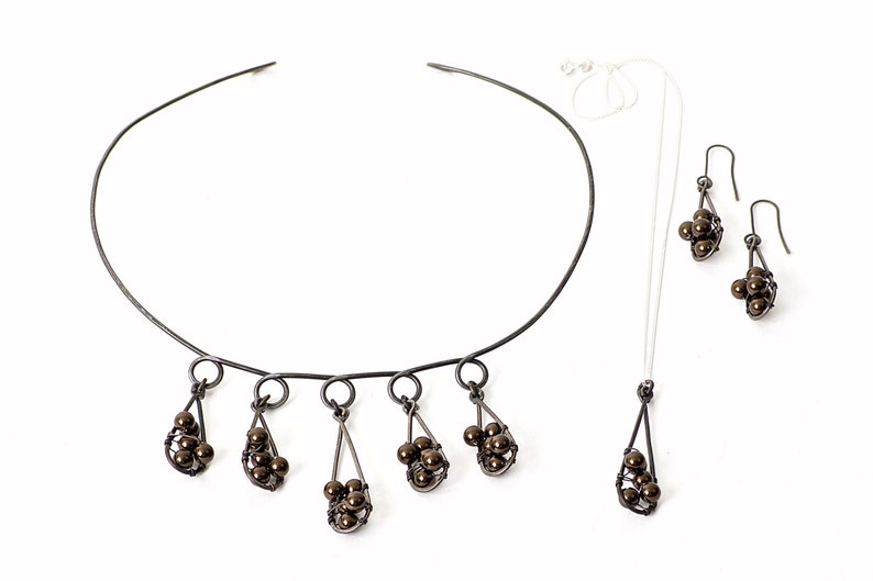 Brenda Schweder Jewelry BubbleUp Neckwire Etsy