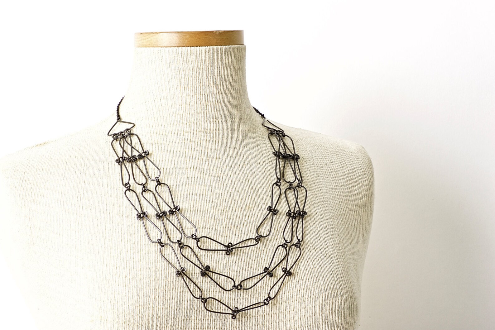 Brenda Schweder Jewelry InterLock Necklace Etsy