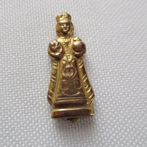 Vintage Pocket Shrine Infant of Prague