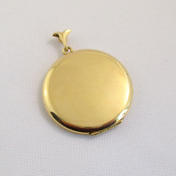 Vintage Gold Filled Locket Photo Holder B. A. Ballou Company