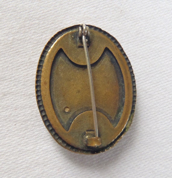 Vintage Victorian Reverse Carved Intaglio Brooch … - image 5