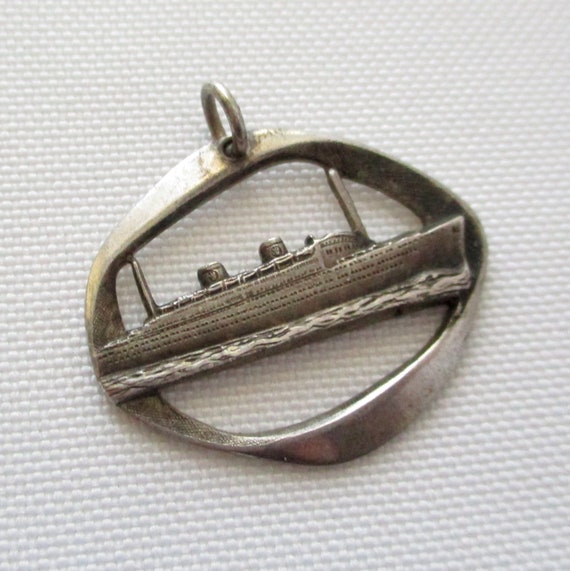 Vintage S. S. Homeric Home Lines Sterling Silver P