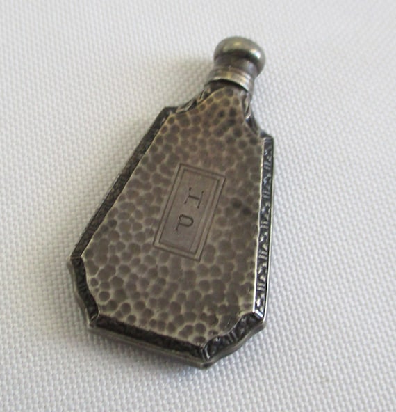 Vintage Webster Hammered Sterling Silver Perfume … - image 7