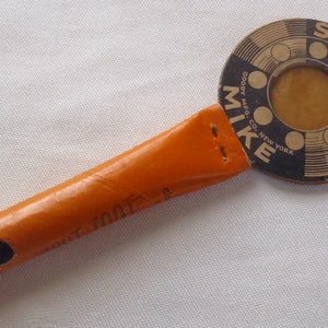Vintage Singin&#39; Mike Microphone Rockwood&#39;s Cocoa Advertising