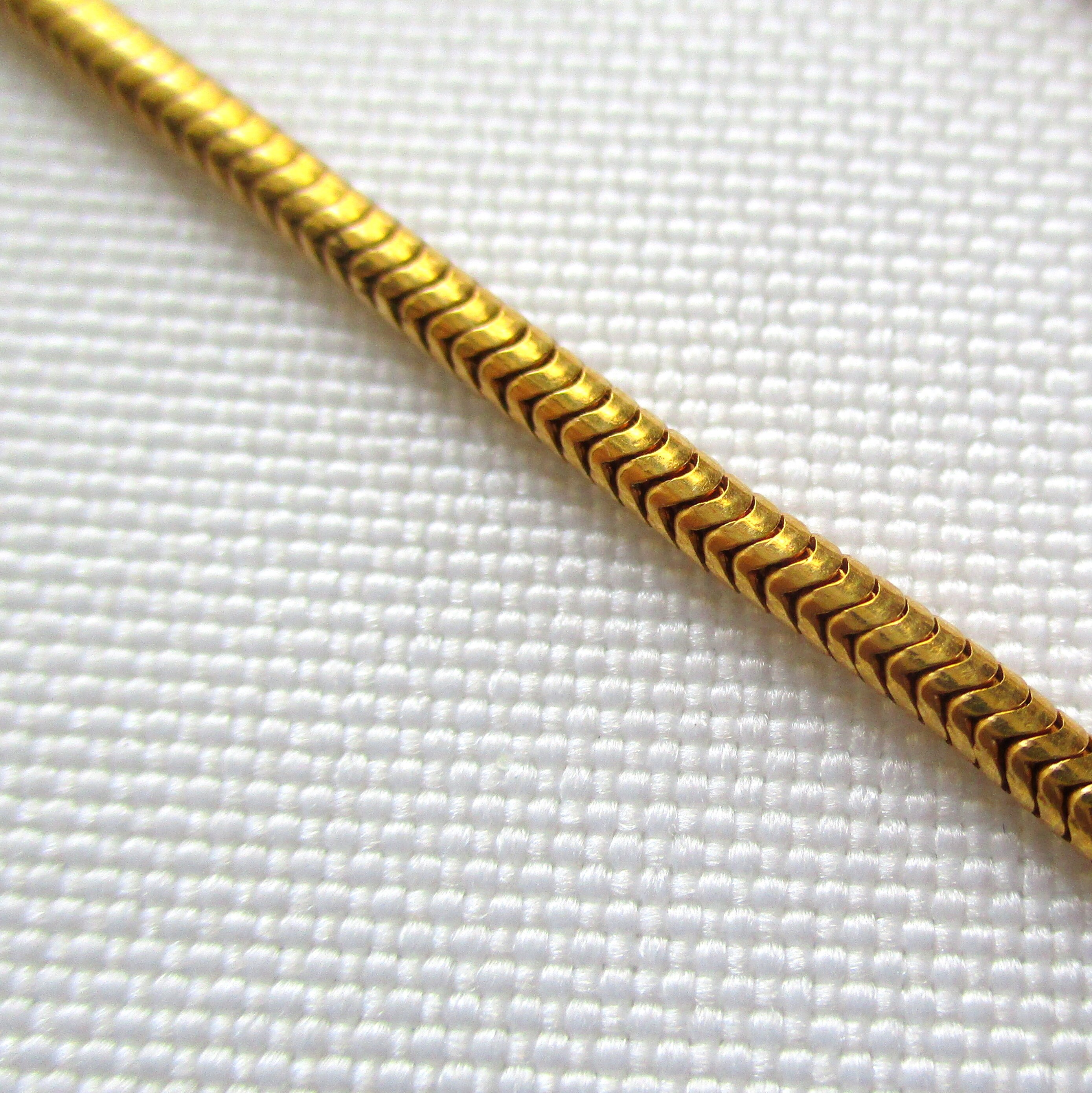Vintage Snake Pocket Watch Chain 13