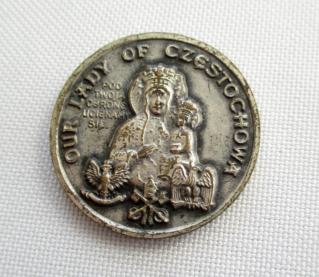 Vintage Our Lady of Czestochowa and Pope Joannes Paulus II Religious ...
