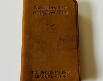 Vintage New Testament American Standard Version Pocket Testament League Edition
