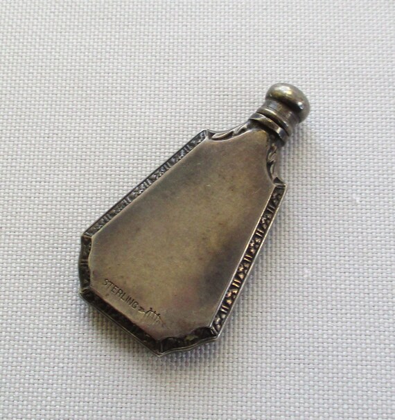 Vintage Webster Hammered Sterling Silver Perfume … - image 6