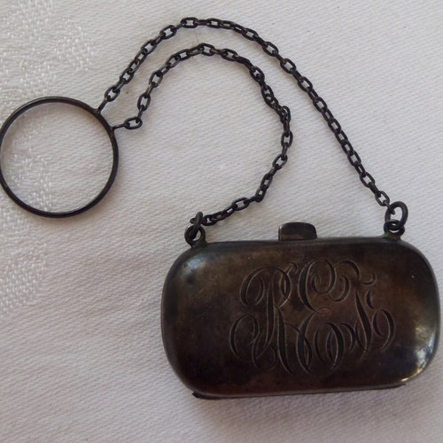 Vintage Dance Compact shops Coin Purse Webster Sterling Silver