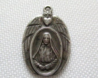 Vintage HMH Sterling Silver F. X. Cabrini Medal